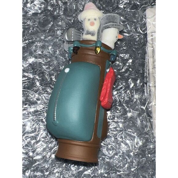 2002 Hallmark Keepsake Ornament Tee's The Season Golf Bag - Picture 8 of 8